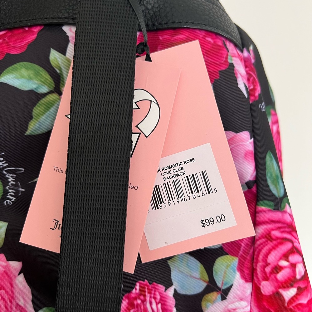 Juicy Couture Floral Backpack - Picture 4 of 7